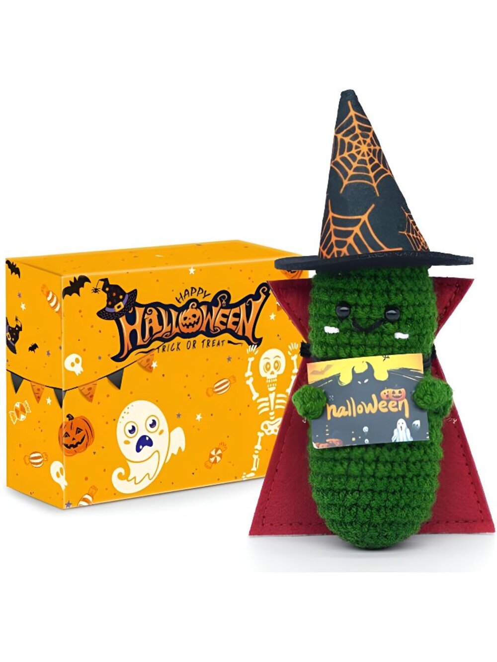 Unique Gifts for Halloween Kids and Teens - Mini Funny Emotional Support Pickle